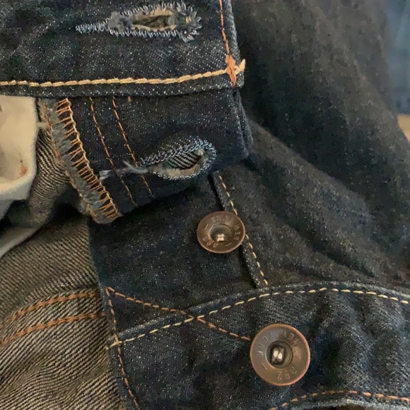 Abercrombie Kids Size 16 slim fit navy jeans - Picture 5 of 5